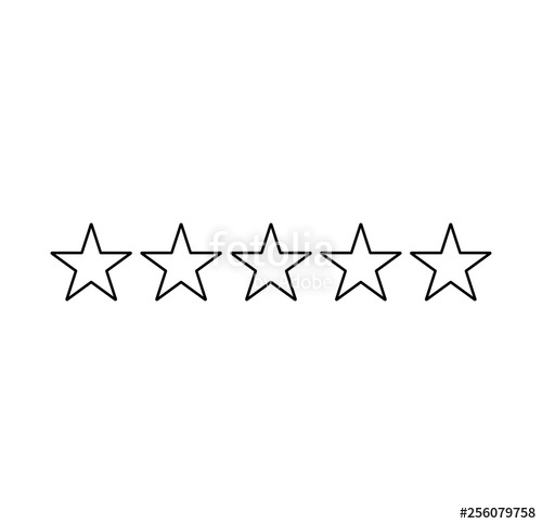 500x483 Five Stars Rating Star Icon Feedback Consumer Or Customer Review