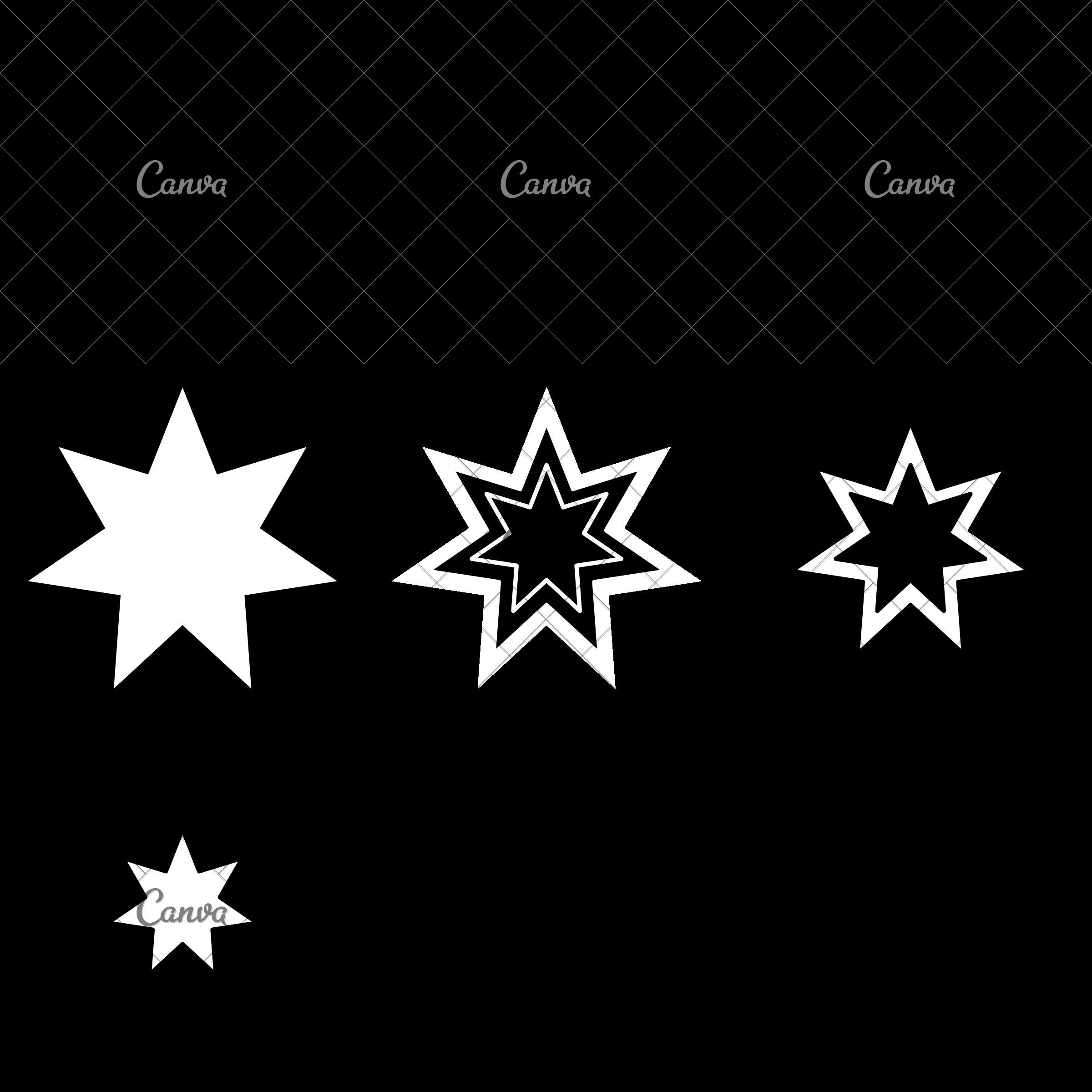 2400x2400 Star Shape Icon Vector