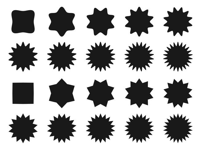 650x490 Vector Icon Star Shape Rank Position