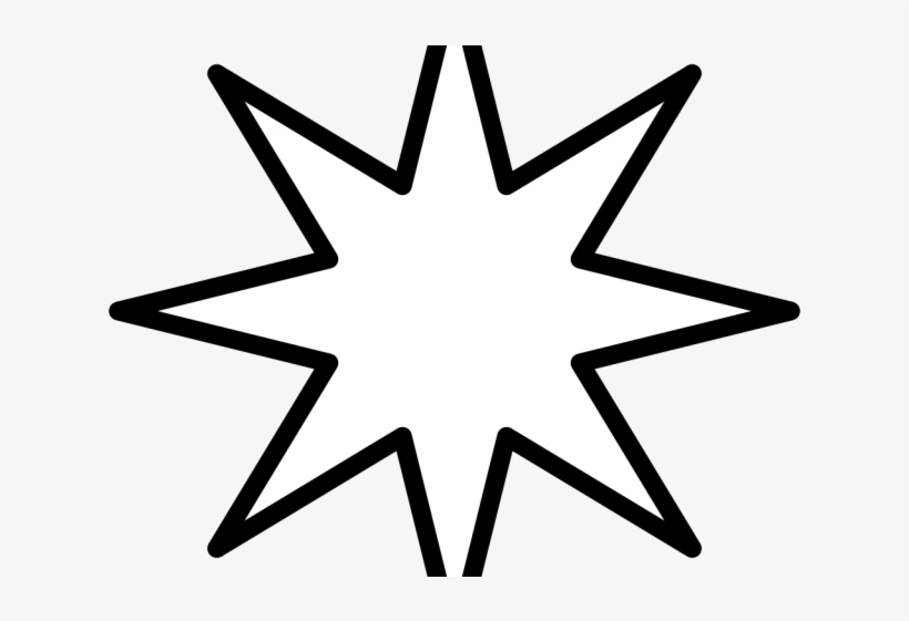 820x561 Glow Clipart Star Shape