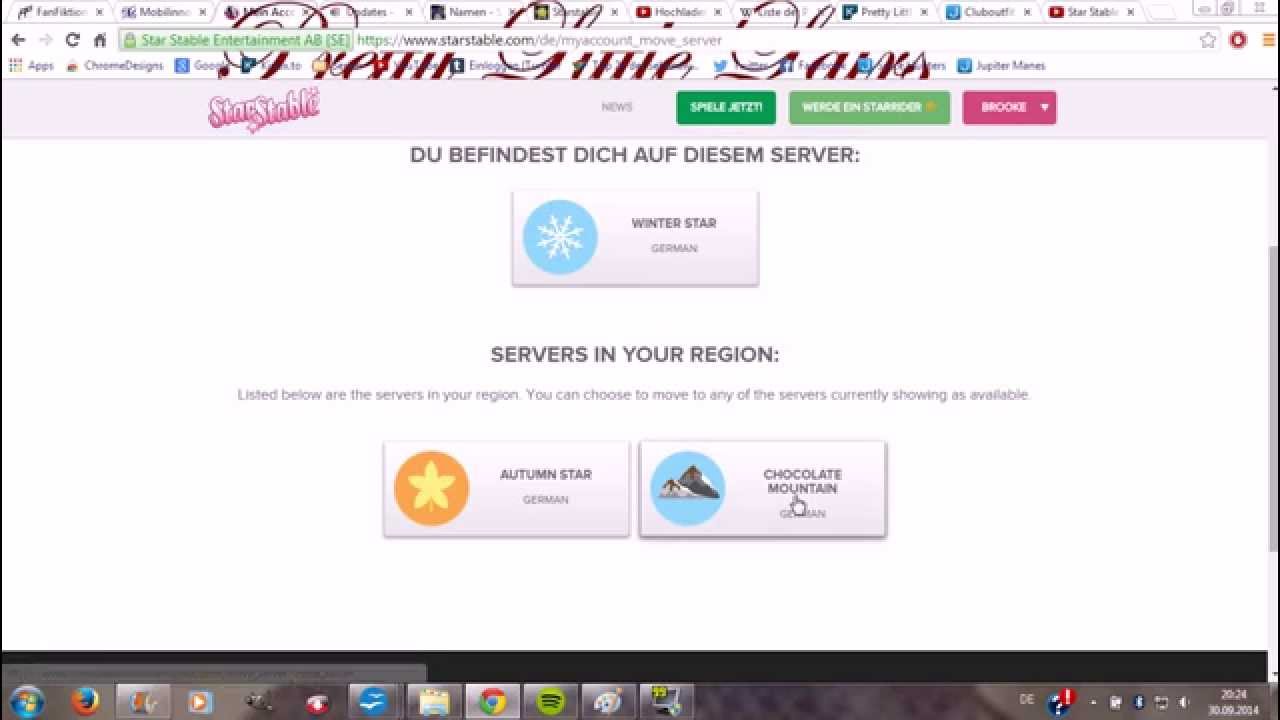 1280x720 Star Stable Online Server Wechseln