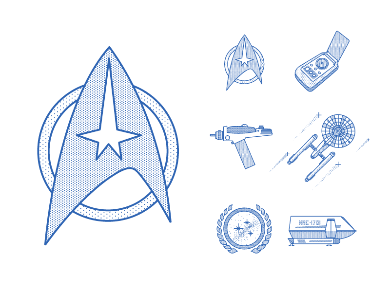 Star Trek Enterprise Icon at Vectorified.com | Collection of Star Trek ...