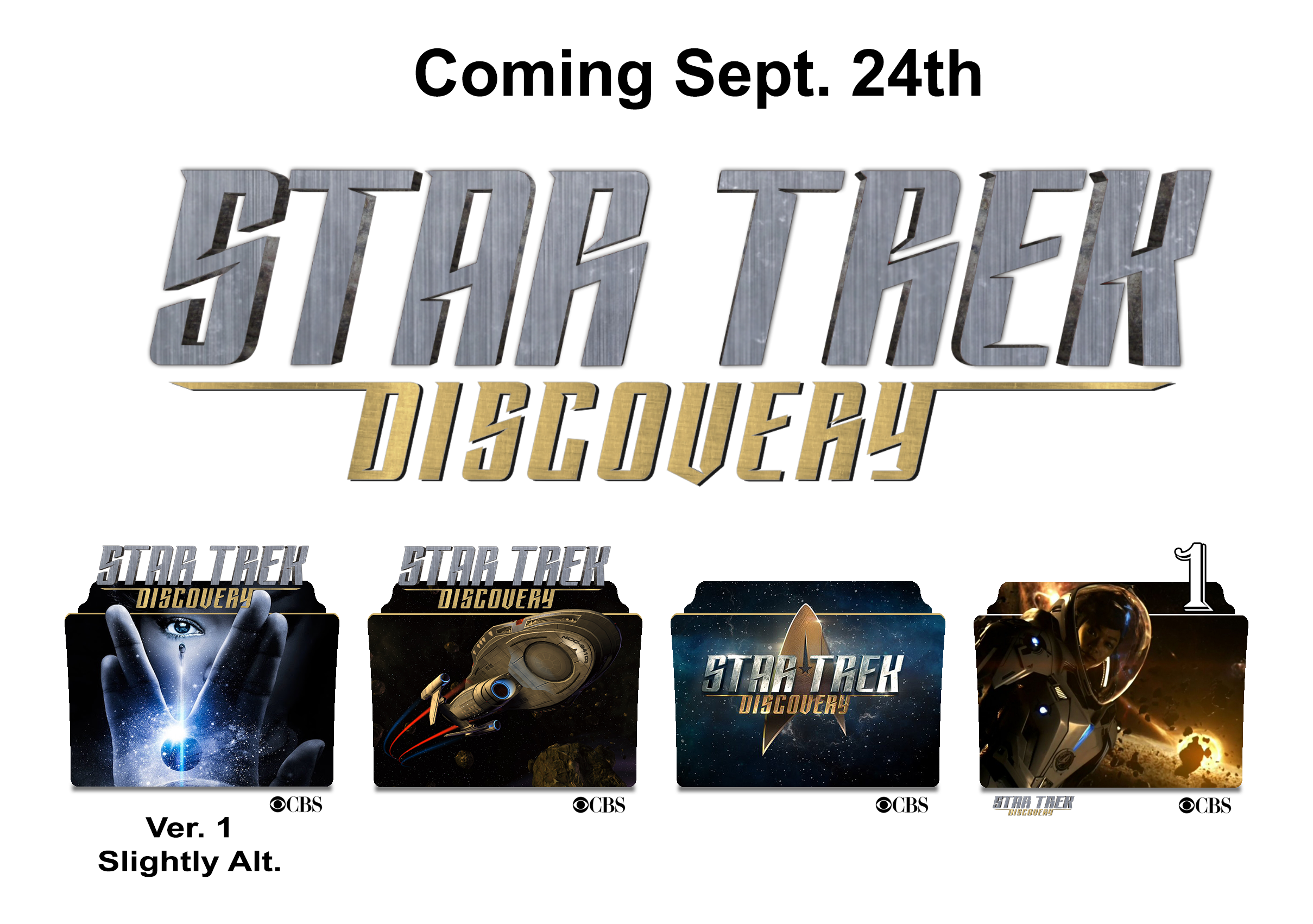 2418x1701 Star Trek Discovery Series And Season Folder Icons