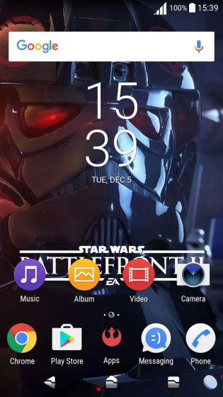 315x560 Star Wars Battlefront Ii Xperia Theme Available To Download