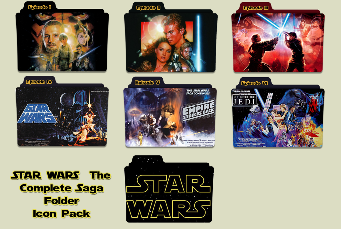 1090x732 Star Wars Saga Folder Icon