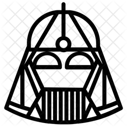256x256 Star Wars Icon Of Line Style
