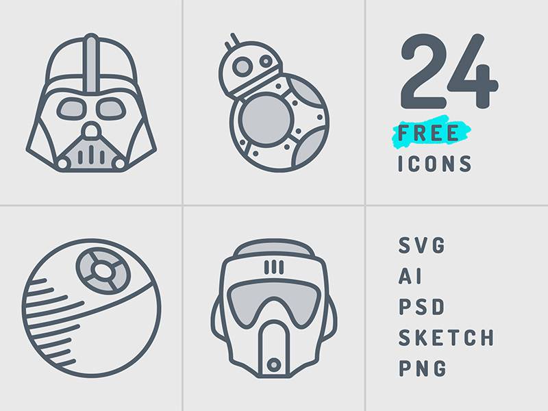 800x600 Starwars Icon Set