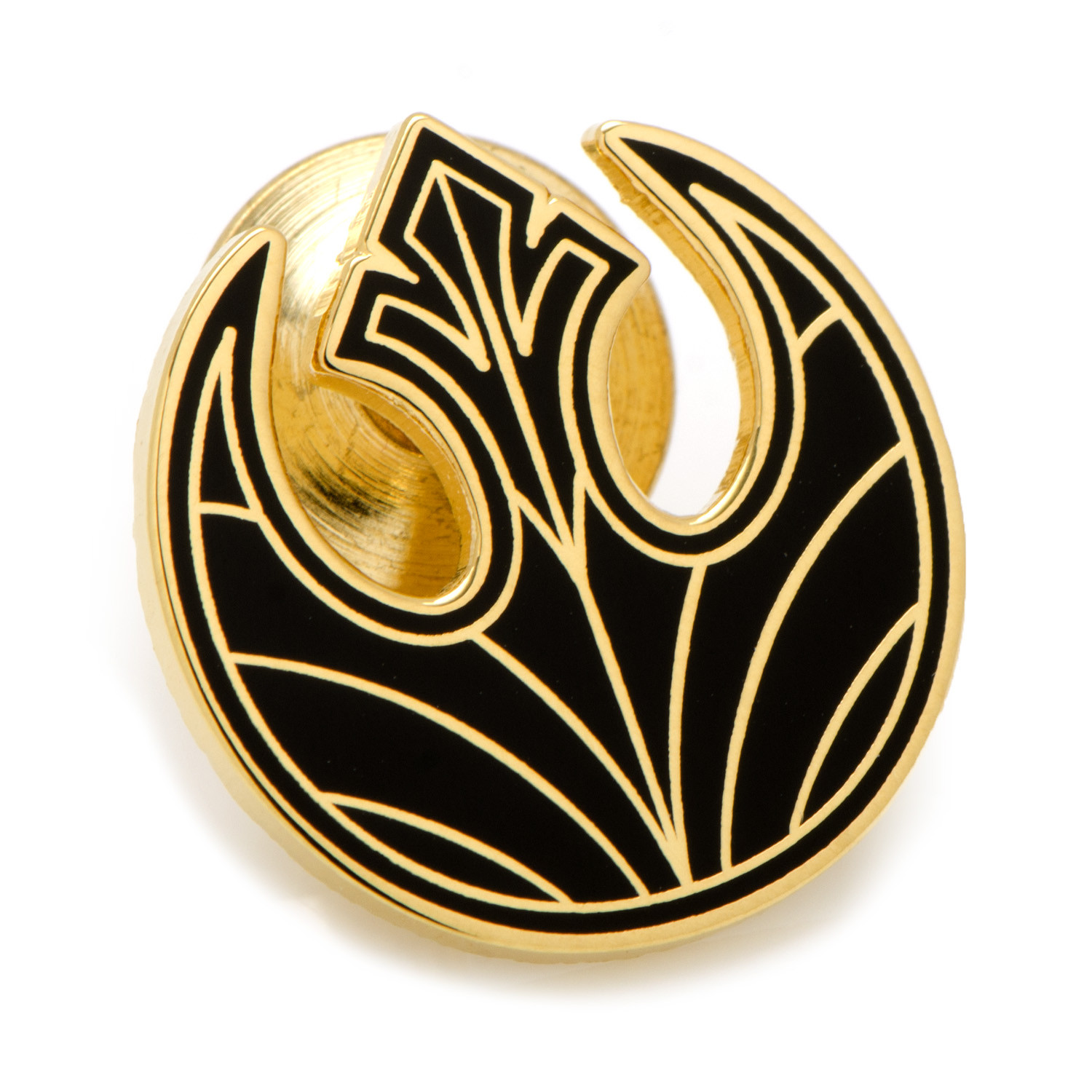 1500x1500 Gold Rebel Symbol Lapel Pin