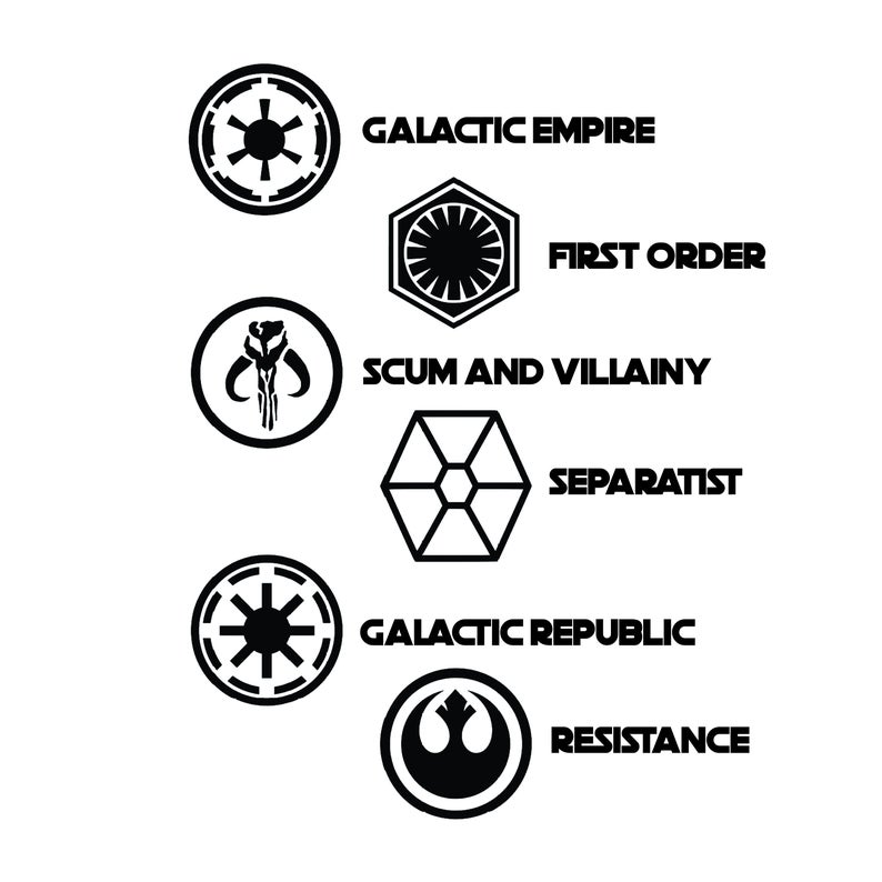 star wars factions symbols