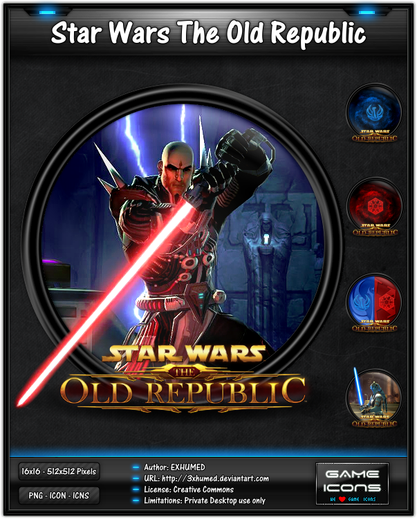 603x751 Star Wars The Old Republic Icon Star Wars The Old Republic