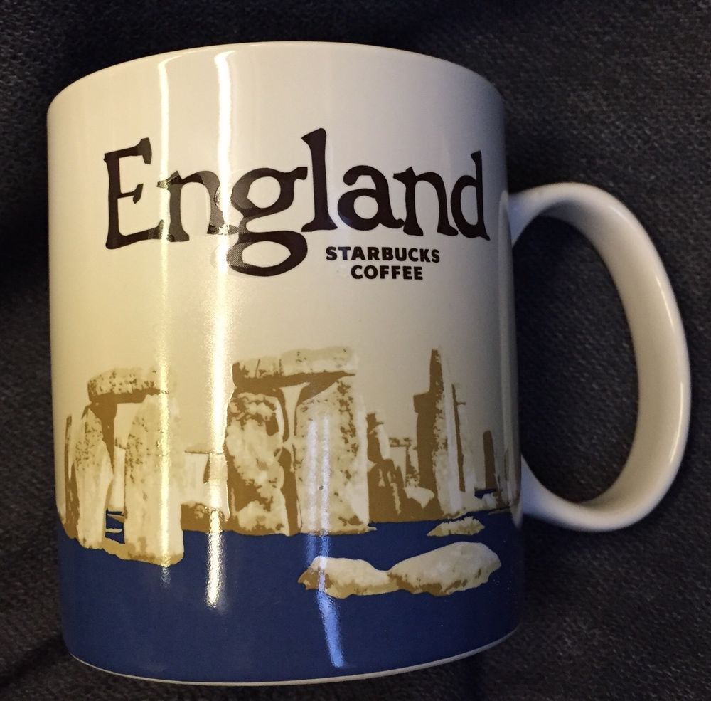 1000x985 Details About Starbucks England Mug Stonehenge Icon Coffee Cup