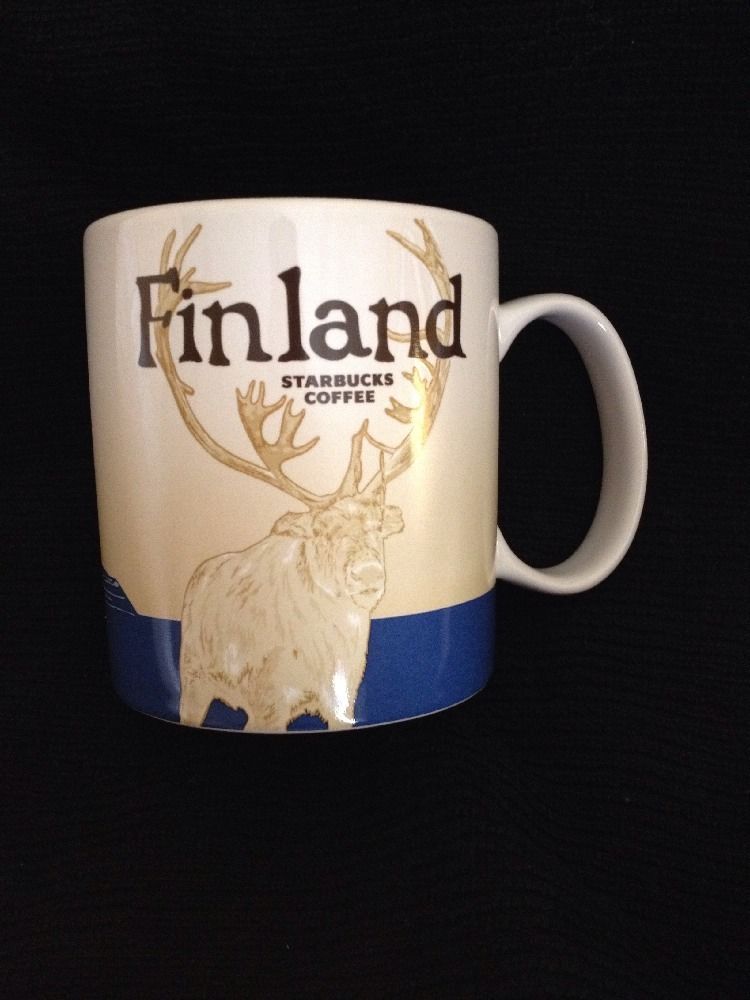750x1000 Starbucks Finland Mug Reindeer Moose Coffee Cup Icon Finn Trees