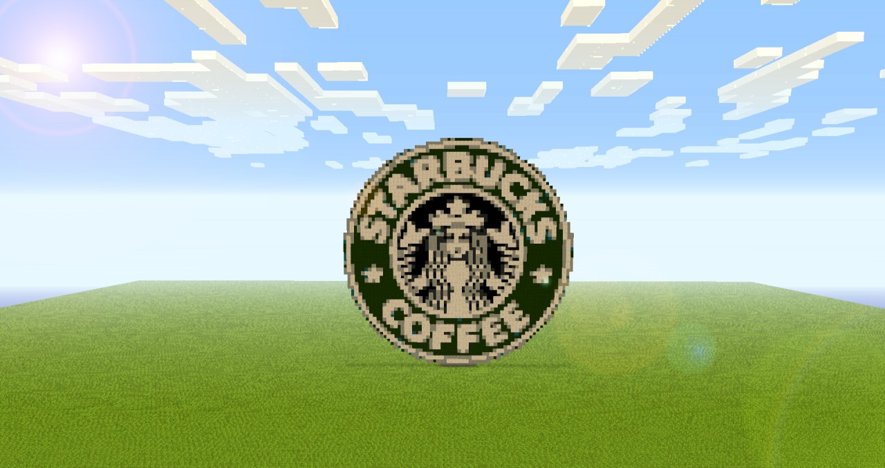 Starbucks Icon Pixelart Minecraft Project 1280x678 Starbucks Icon Pixelart Minecraft Project