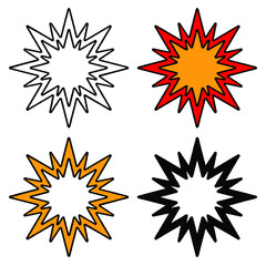Search Photos Starburst Icon 240x240 Search Photos Starburst Icon