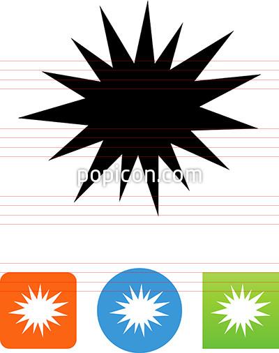 Starburst Icon 400x506 Starburst Icon