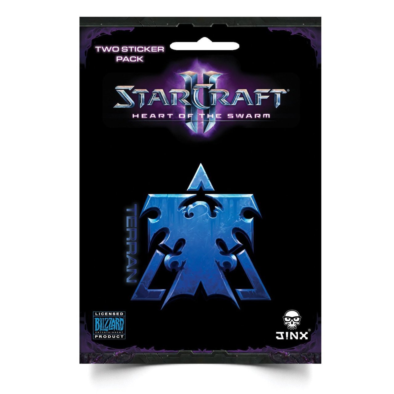 1280x1280 Sticker Starcraft Ii Heart Of The Swarm Terran Logo Sign Icon