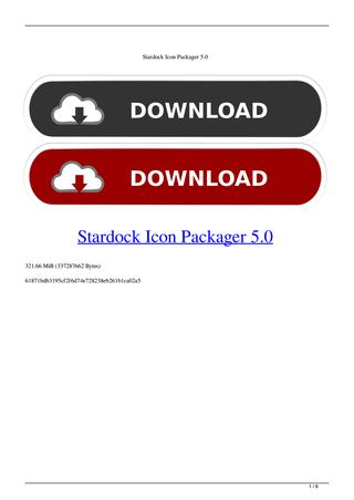 320x452 Stardock Icon Packager