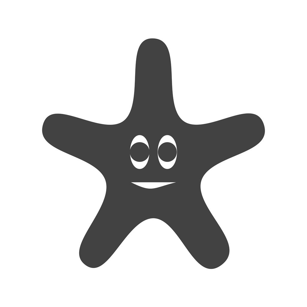 1024x1024 Starfish Glyph Icon