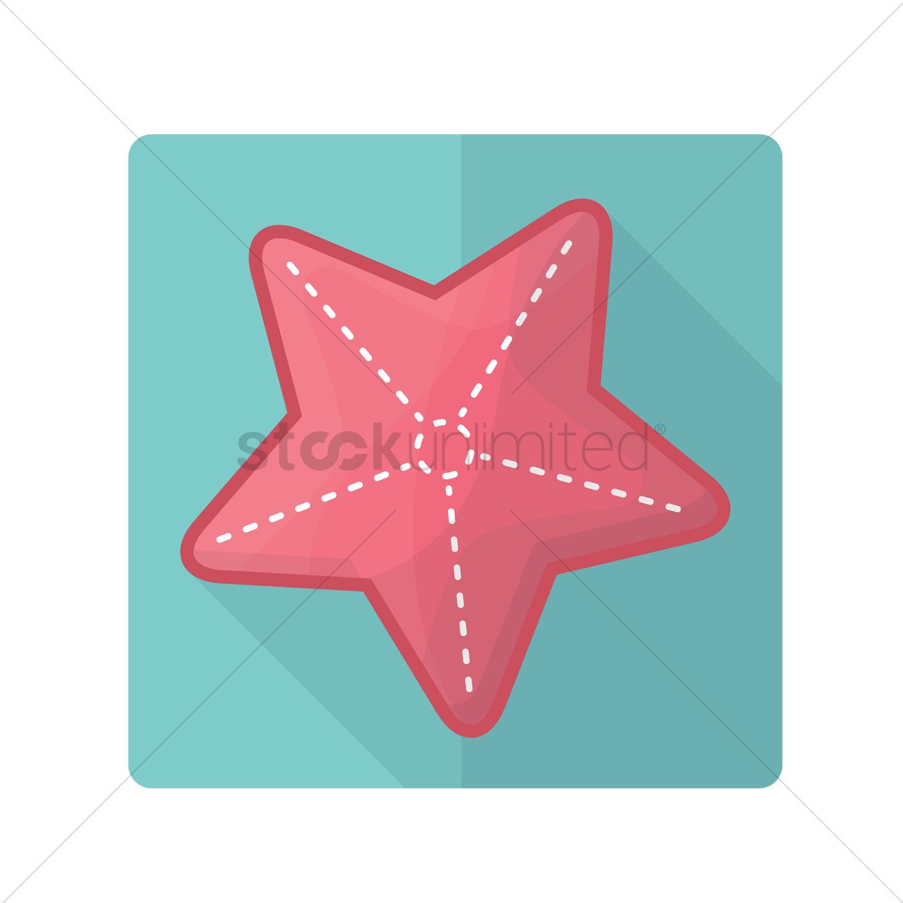 1300x1300 Free Starfish Icon Vector Image