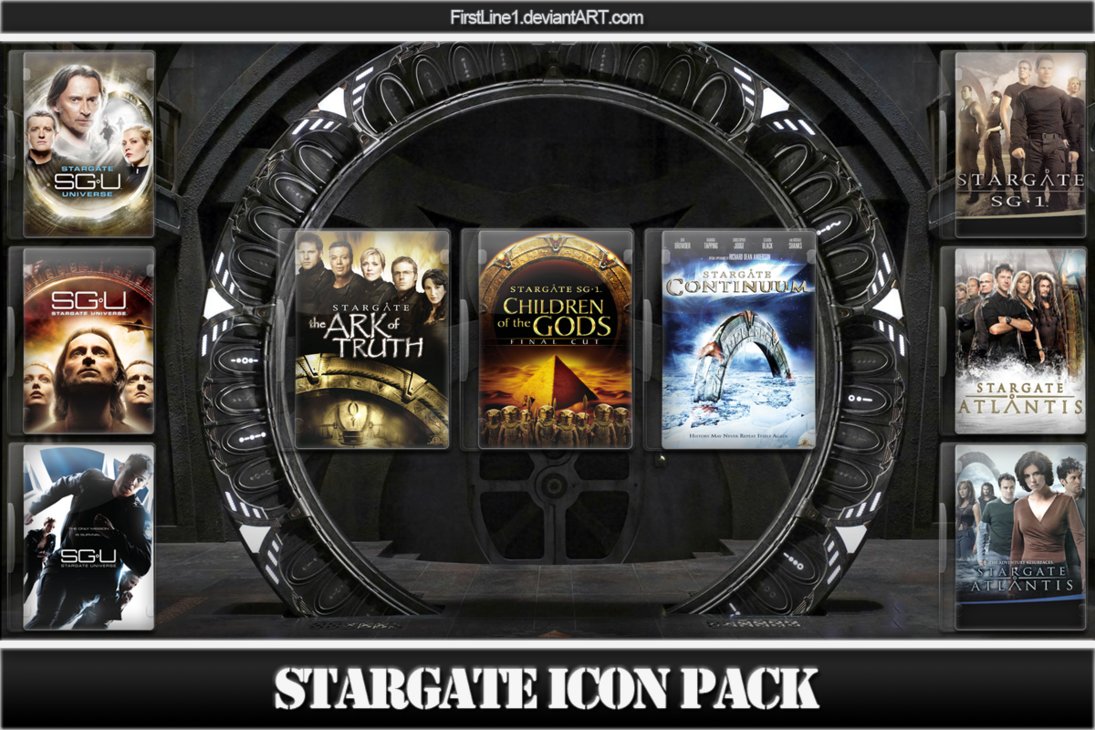 1095x730 Stargate Sg Icon Tv Movie Folder Iconset Aaron Sinuhe
