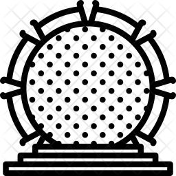 256x256 Stargate Icon Of Line Style