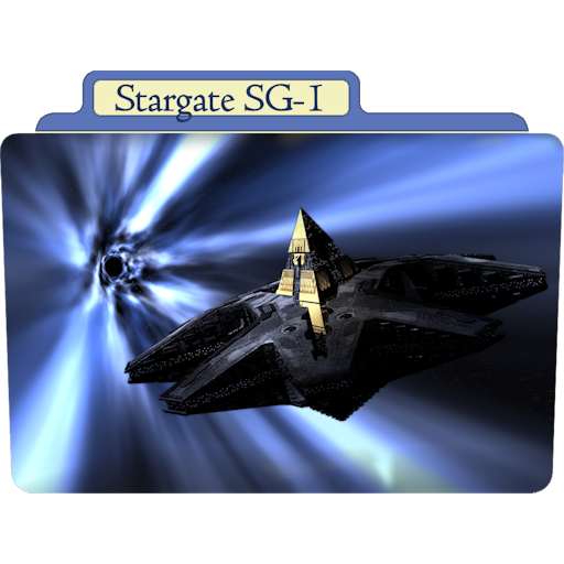 512x512 Stargate Sg Icon Tv Movie Folder Iconset Aaron Sinuhe