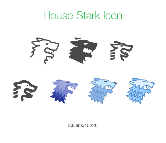 House Stark Icon 572x495 House Stark Icon