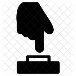 256x256 Start Button Icon Of Glyph Style