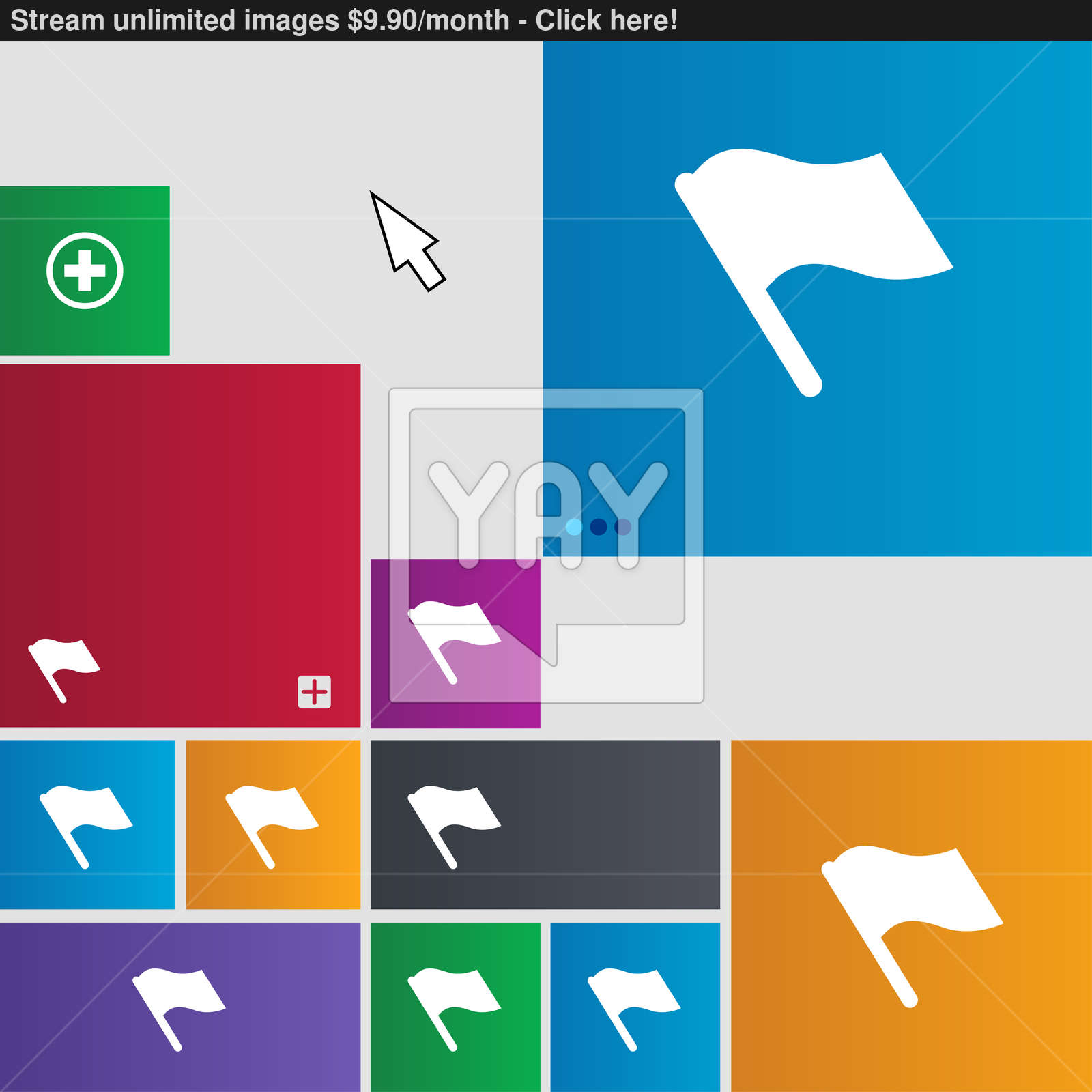 1600x1600 Finish, Start Flag Icon Sign Metro Style Buttons Modern