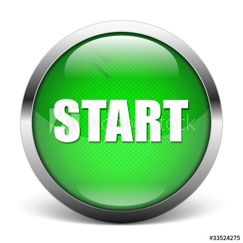 500x500 Green Start Icon