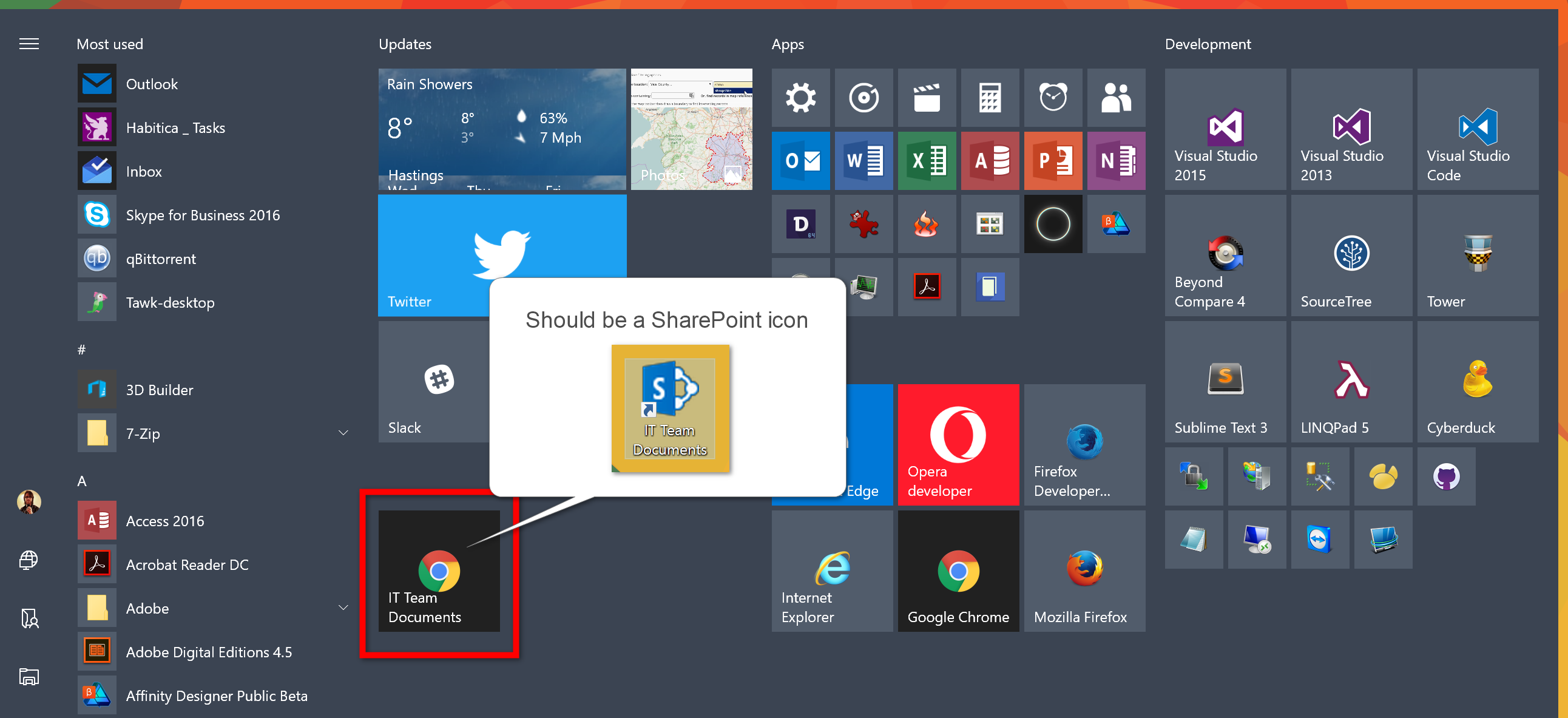 2584x1183 How To Get Chrome Favicons To Appear In Windows Start Menu