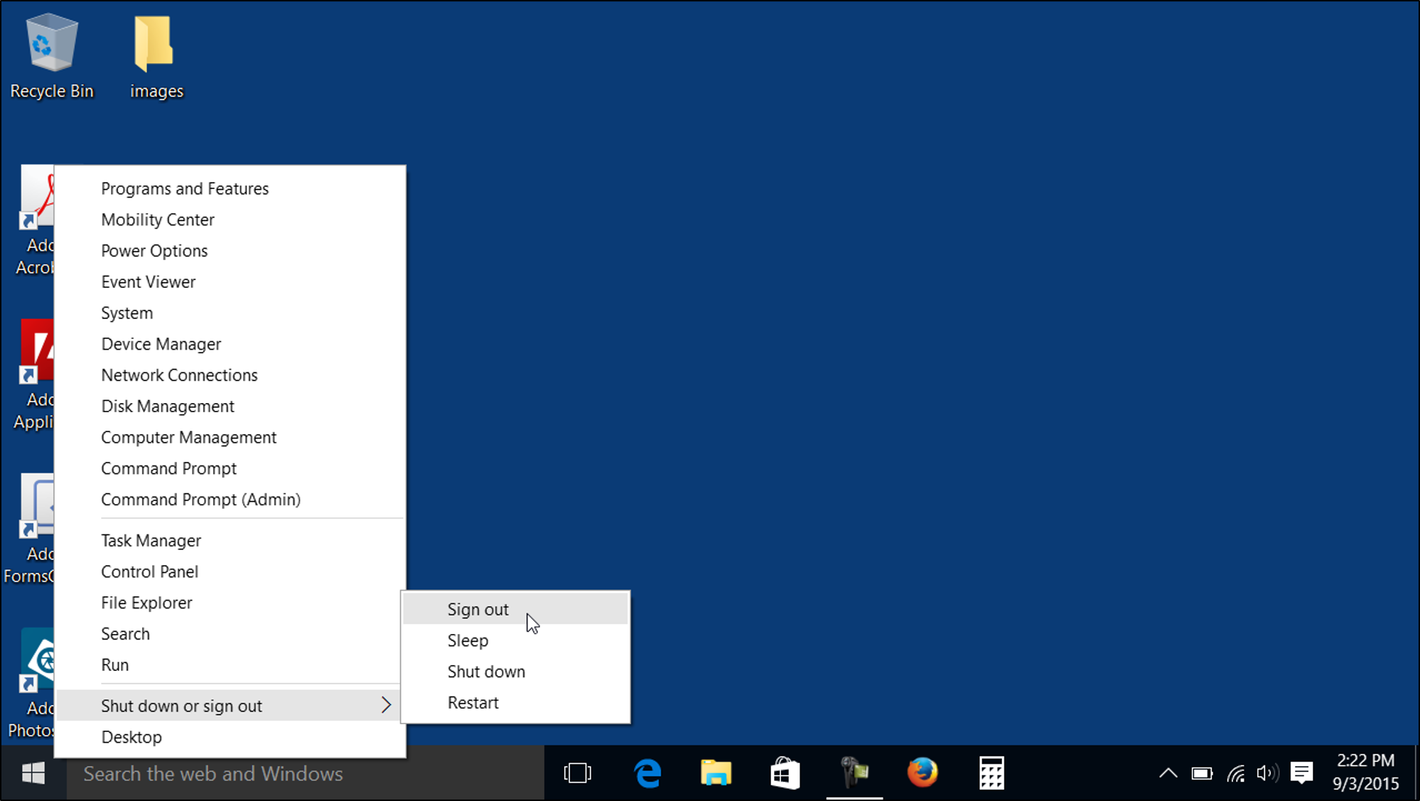 windows 10 start menu not opening taskbar buttons gone