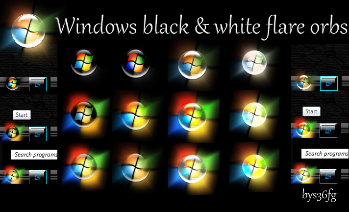 Start orbs windows. Windows start Orb. Windows 7 Orb. Орбы для виндовс. Windows 7 start Orb.