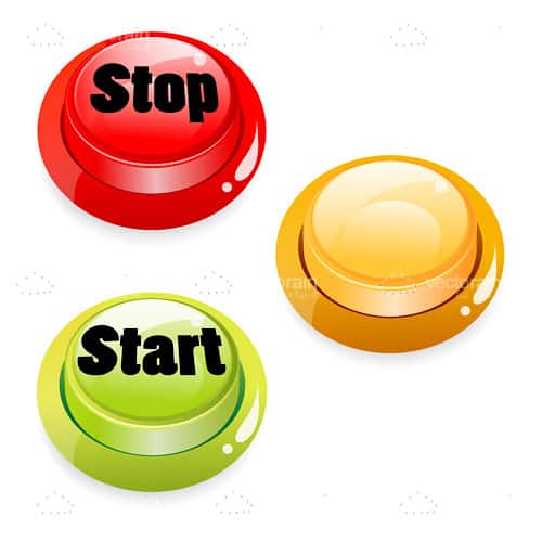 500x500 Start Stop Push Button