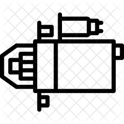 256x256 Starter Icon Of Line Style