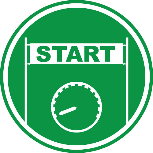 Starting Line Icon Gaming Mechanics, Level Activation Ga 500x500 Starting Line Icon Gaming Mechanics, Level Activation Ga