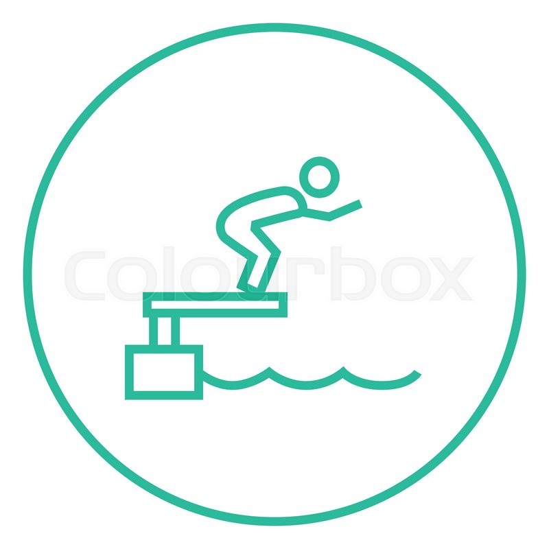 Swimmer Jumping From Starting Block In Stock Vector Colourbox 800x800 Swimmer Jumping From Starting Block In Stock Vector Colourbox