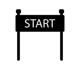 Start Line Icon 274x240 Start Line Icon