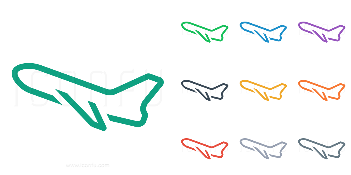Airplane Starting Icon 1200x600 Airplane Starting Icon