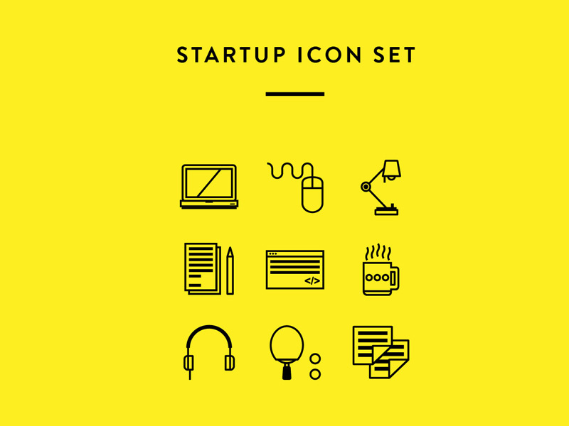 800x600 Startup Icon Set