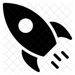 256x256 Startup Icon Of Glyph Style