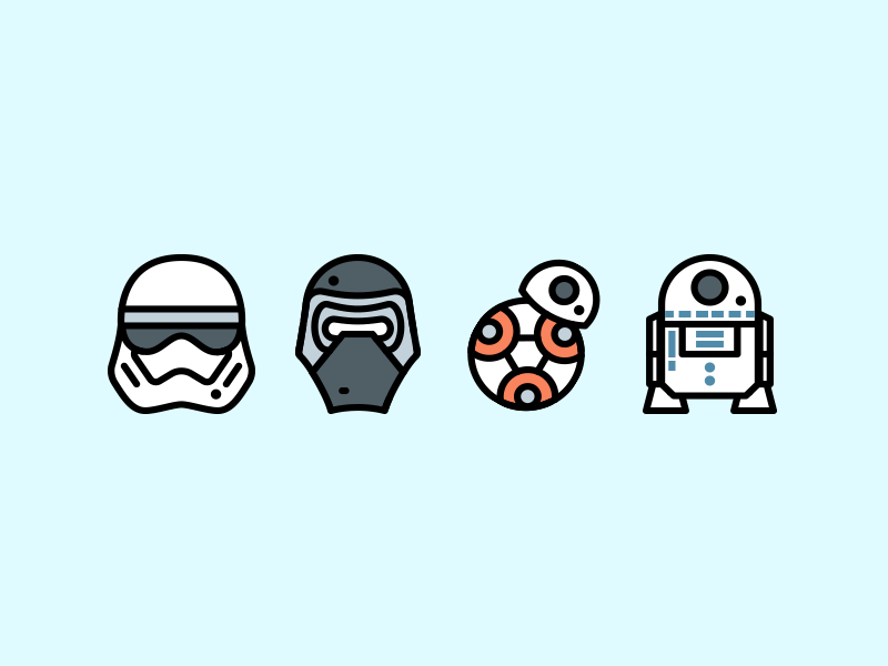 800x600 Star Wars Icons