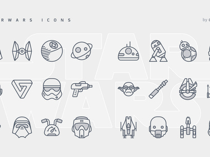 409x307 Starwars Icons Set