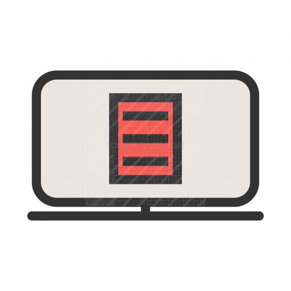 E Statement Line Filled Icon 600x600 E Statement Line Filled Icon