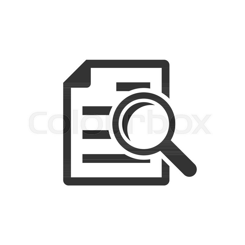 Scrutiny Document Plan Icon In Flat Stock Vector Colourbox 800x800 Scrutiny Document Plan Icon In Flat Stock Vector Colourbox