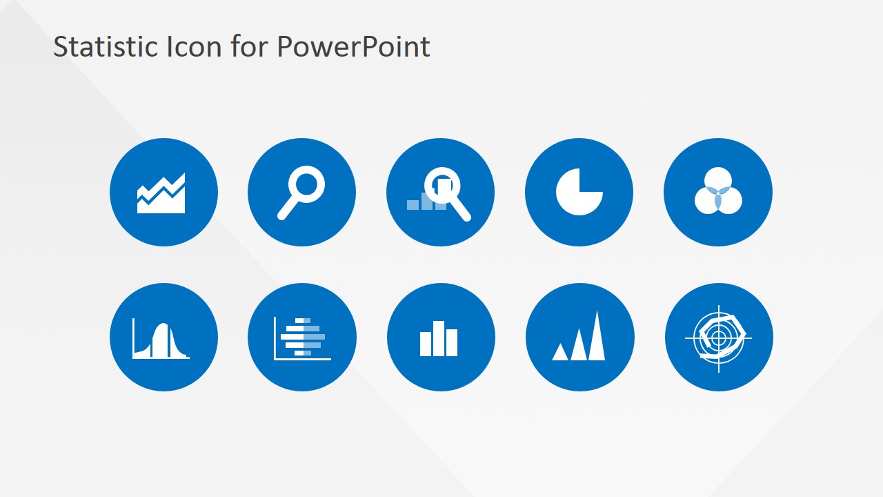 1280x720 Powerpoint Statistical Analysis Icons Template