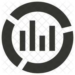 256x256 Statistics Icon Of Glyph Style