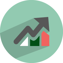 Dollar Stats Icon Flat Finance Iconset Graphicloads 256x256 Dollar Stats Icon Flat Finance Iconset Graphicloads