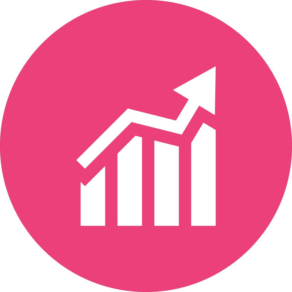 1024x1024 Stats Flat Round Icon