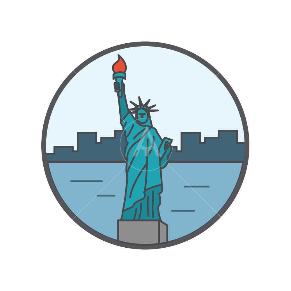 1000x1000 Statue Of Liberty Icon